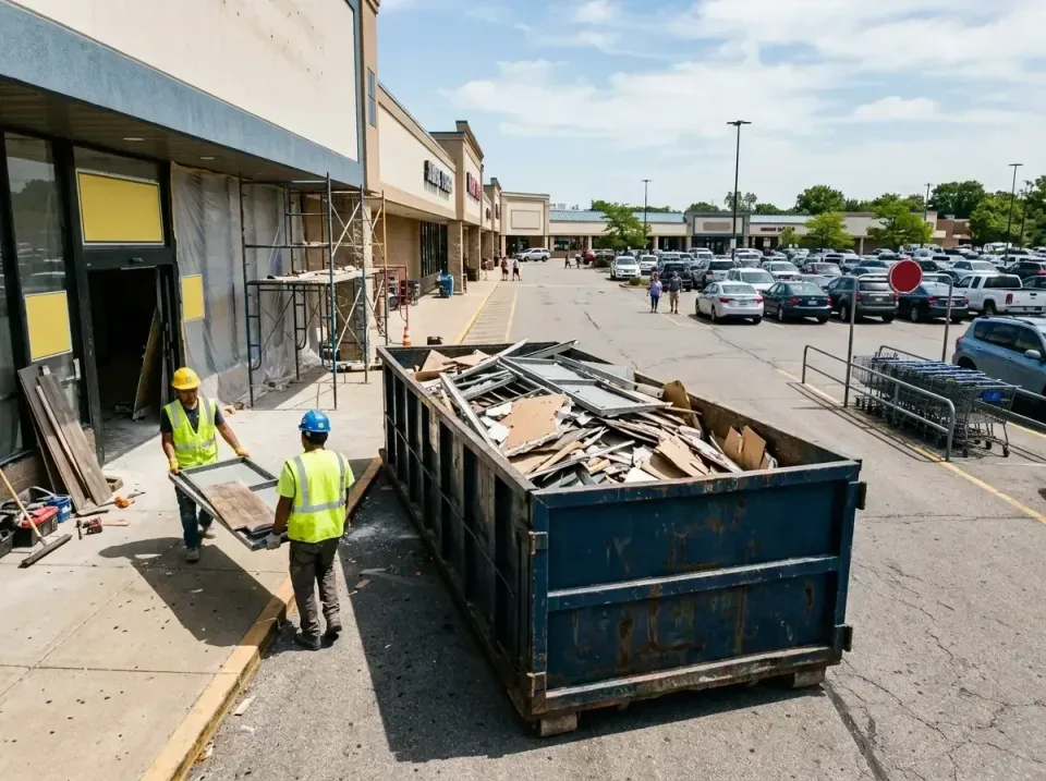 retail-store-renovation-debris-003 — frequently asked questions, Roll-off Dumpster Rentals in Linwood, PA